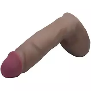 Dual Density Squirting Dildo - 8 Inch