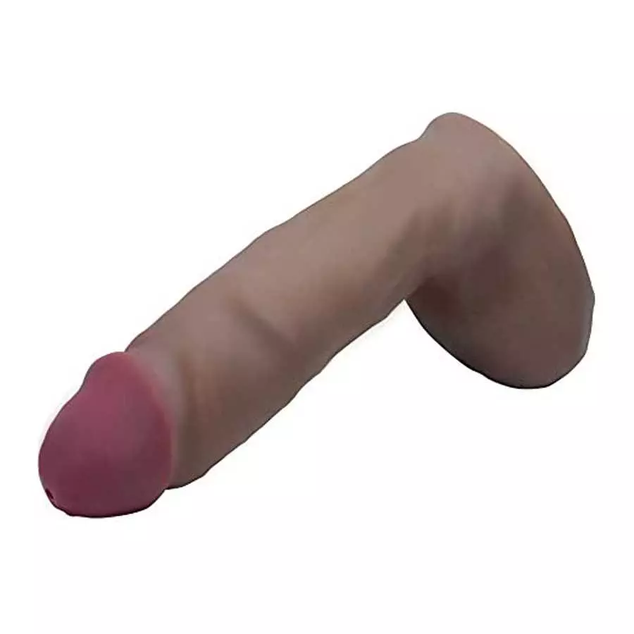 Dual Density Squirting Dildo - 8 Inch