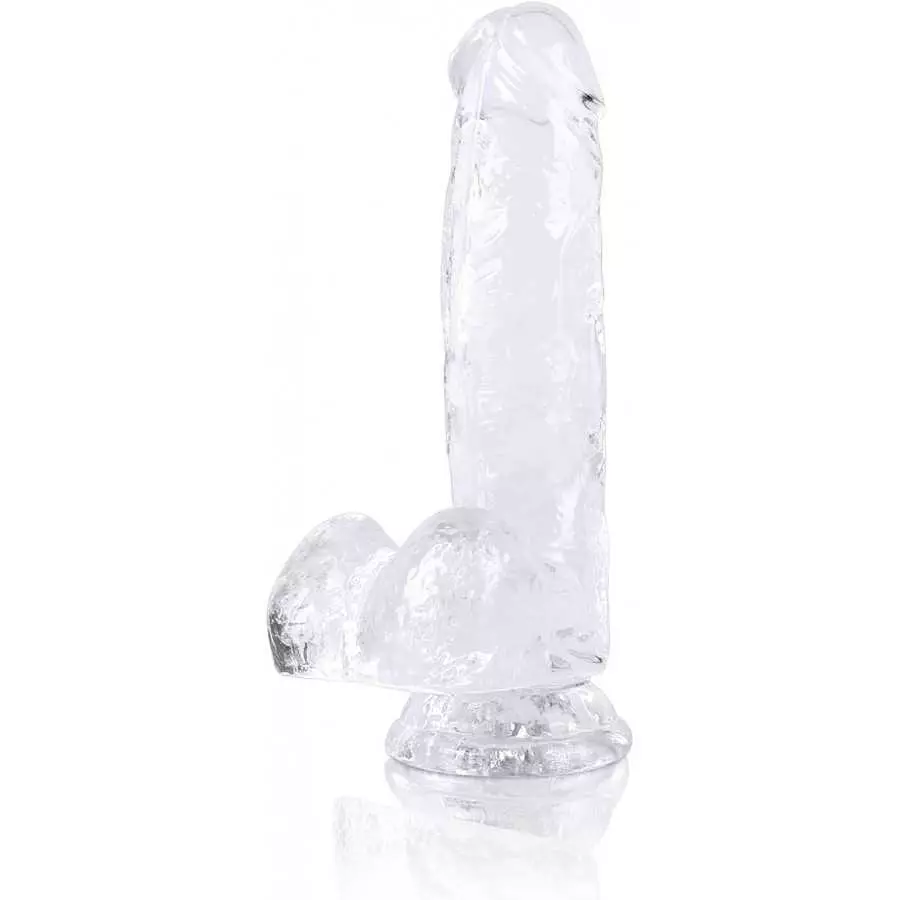 Realistic Dildo Feels Like Skin, 7.5 Inch Clear Dildo with Suction Cup for Hands-Free Play, Body-Safe Material and Adult Sex Toy Realistic Dildo Feels Like Skin, 7.5 Inch Clear Dildo with Suction Cup for Hands-Free Play, Body-Safe Material and Adult Sex Toy