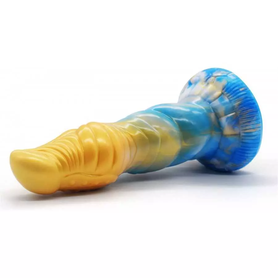 8inch Realistic Horse Dildo Silicone Dildo with Suction Cup for Hands-Free Play, Muti-Color Strap on Dildo Lifelike Anal Plug Ad