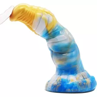8inch Realistic Horse Dildo Silicone Dildo with Suction Cup for Hands-Free Play, Muti-Color Strap on Dildo Lifelike Anal Plug Ad