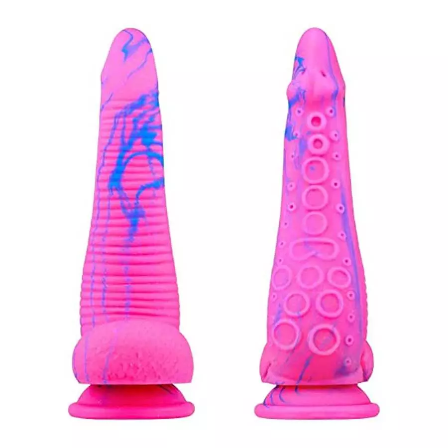 Realistic Animal Dildo, Octopus Monster Dildo Anal Plug Dildo Adult Sex Toy with Strong Suction Cup for Vaginal G-spot & Anal Pl