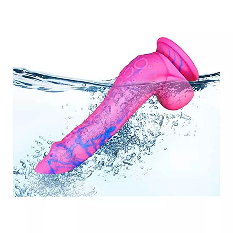 Realistic Animal Dildo, Octopus Monster Dildo Anal Plug Dildo Adult Sex Toy with Strong Suction Cup for Vaginal G-spot & Anal Pl
