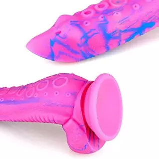 Realistic Animal Dildo, Octopus Monster Dildo Anal Plug Dildo Adult Sex Toy with Strong Suction Cup for Vaginal G-spot & Anal Pl Realistic Animal Dildo, Octopus Monster Dildo Anal Plug Dildo Adult Sex Toy with Strong Suction Cup for Vaginal G-spot & Anal Pl