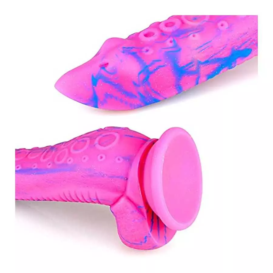 Realistic Animal Dildo, Octopus Monster Dildo Anal Plug Dildo Adult Sex Toy with Strong Suction Cup for Vaginal G-spot & Anal Pl