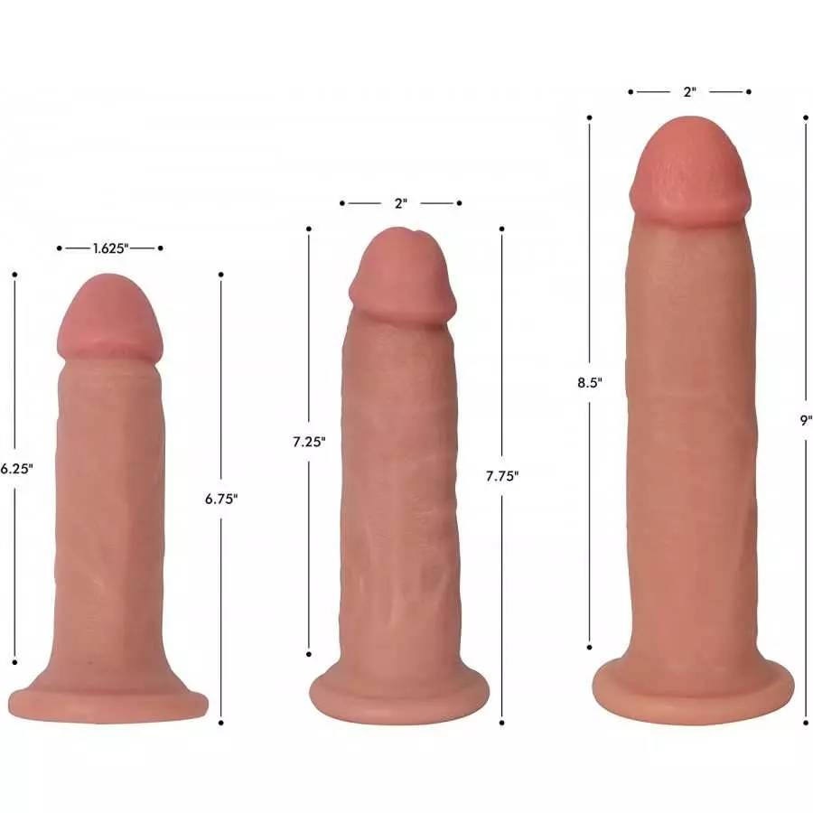 Jock Dark Bareskin Dildo - 6 Inch