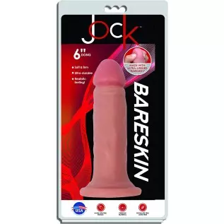 Jock Dark Bareskin Dildo - 6 Inch Jock Dark Bareskin Dildo - 6 Inch