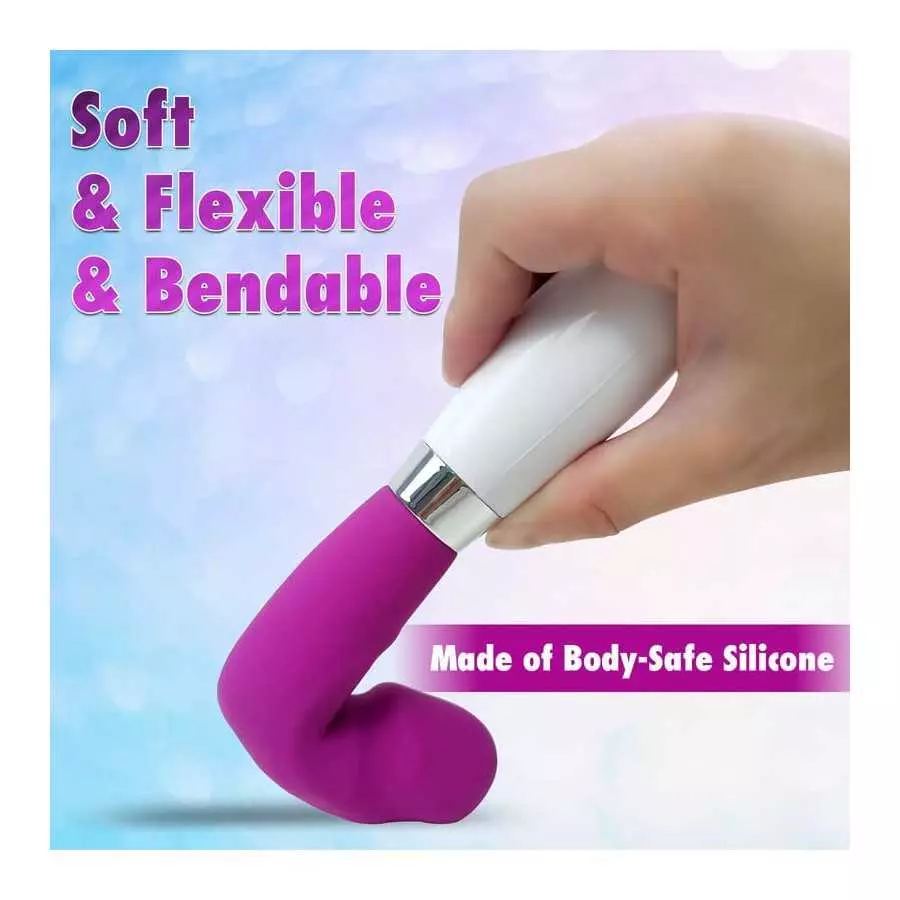 G Spot Dildo Clitoral Vibrator with 10 Vibration Modes, Clitoris Stimulation Vagina Anal Vibrating Massager, Silicone Soft Reali