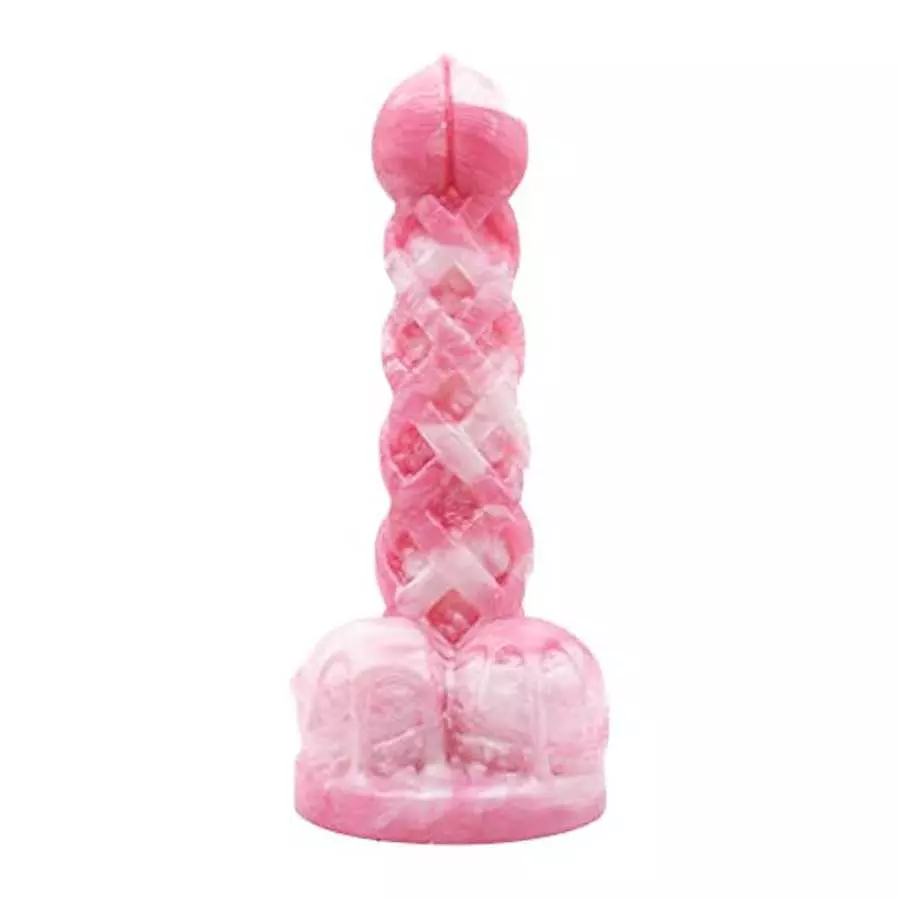 Peach Pie A La Mode Suction Cup Fantasy Dildo - Creamy Pink/White Colors - Handmade in The USA (Mini) Peach Pie A La Mode Suction Cup Fantasy Dildo - Creamy Pink/White Colors - Handmade in The USA (Mini)