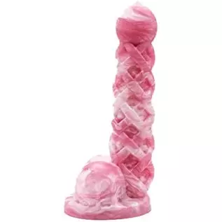 Peach Pie A La Mode Suction Cup Fantasy Dildo - Creamy Pink/White Colors - Handmade in The USA (Mini) Peach Pie A La Mode Suction Cup Fantasy Dildo - Creamy Pink/White Colors - Handmade in The USA (Mini)