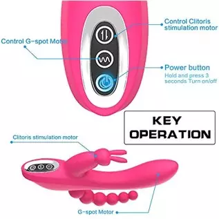 MMQ Red-G-Spot Vibrators Clitoris Stimulator for Women with Tongue Licking 9 Vibrating Modes, Rose Sex Toys Rabbit Vibrating Ana MMQ Red-G-Spot Vibrators Clitoris Stimulator for Women with Tongue Licking 9 Vibrating Modes, Rose Sex Toys Rabbit Vibrating Ana