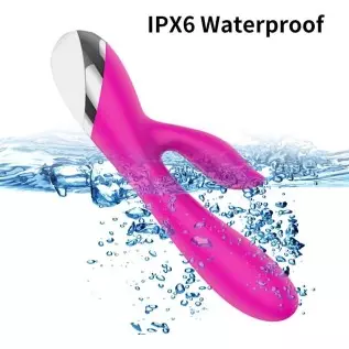 Powerful Rabbit Vibrator with 10 Vibration Modes 6 Speeds, Adult Women Sex Toy, Female Vibrating Dildo, Rechargeable Sexual Wand Powerful Rabbit Vibrator with 10 Vibration Modes 6 Speeds, Adult Women Sex Toy, Female Vibrating Dildo, Rechargeable Sexual Wand