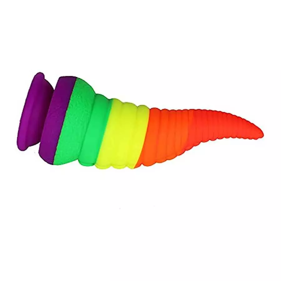Realistic Animal G Spot Dildo 8.66” Flexible Penis Cock with Strong Suction Cup Colorful Octopus Whiskers Sex Toy for Men Women