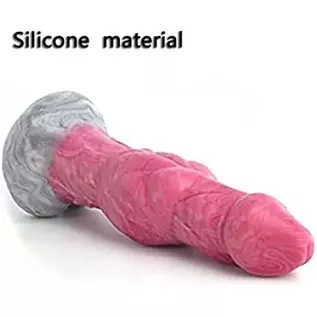 Realistic Vibration Dragon Dildo 8.86 Inches Silicone Monster Dildos Rechargable Anal Vibrator with Suction Cup