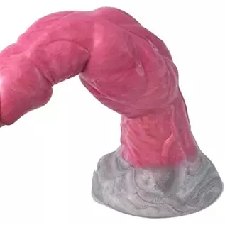 Realistic Vibration Dragon Dildo 8.86 Inches Silicone Monster Dildos Rechargable Anal Vibrator with Suction Cup