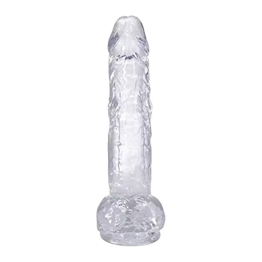 Doc Johnson Really Big Dick in A Bag - 10 inch - Suction Cup Base, Total Length: 10 in. (25.4 cm), Insertable Length: 8.75 in. (