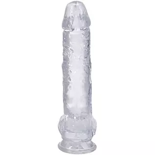 Doc Johnson Really Big Dick in A Bag - 10 inch - Suction Cup Base, Total Length: 10 in. (25.4 cm), Insertable Length: 8.75 in. (