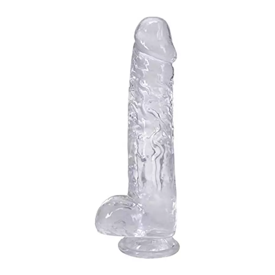 Doc Johnson Really Big Dick in A Bag - 10 inch - Suction Cup Base, Total Length: 10 in. (25.4 cm), Insertable Length: 8.75 in. (