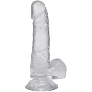 Doc Johnson Dick in A Bag - 6 inch - Suction Cup Base, Total Length: 6 in. (15.2 cm), Insertable Length: 5.25 in. (13.3 cm), Wid