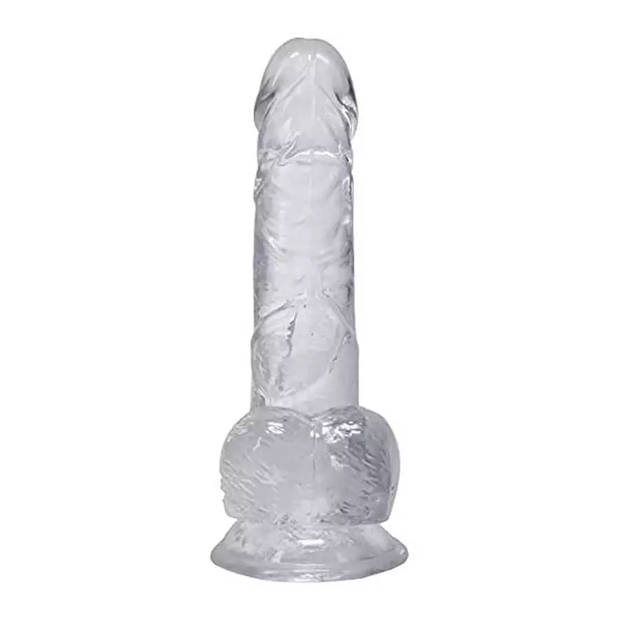 Doc Johnson Dick in A Bag - 6 inch - Suction Cup Base, Total Length: 6 in. (15.2 cm), Insertable Length: 5.25 in. (13.3 cm), Wid