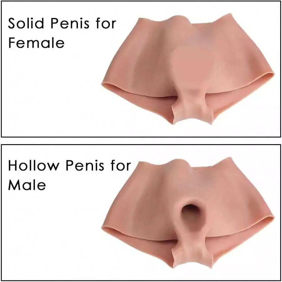 Silicone Dildo Panties 6-7 inch Realistic Penis Sex Toys for Gay Lesbian Men Women Masturbation