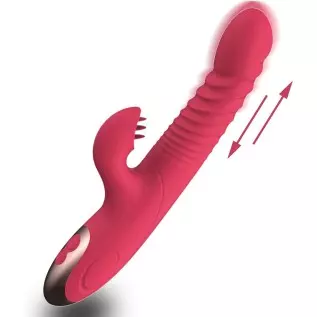 Handheld 9 Inches Personal Portable Rabbit Vibrators for Women Electric USB Rechargeable 8 Vibration Speeds Vibrating Toys Pleas