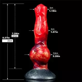 FRRDEI G Spot Squirting Dildo Ejaculating Realistic Dildo Dog Knotted Dildo with Strong Suction Cup Soft Flexible, Red Gold Blac FRRDEI G Spot Squirting Dildo Ejaculating Realistic Dildo Dog Knotted Dildo with Strong Suction Cup Soft Flexible, Red Gold Blac