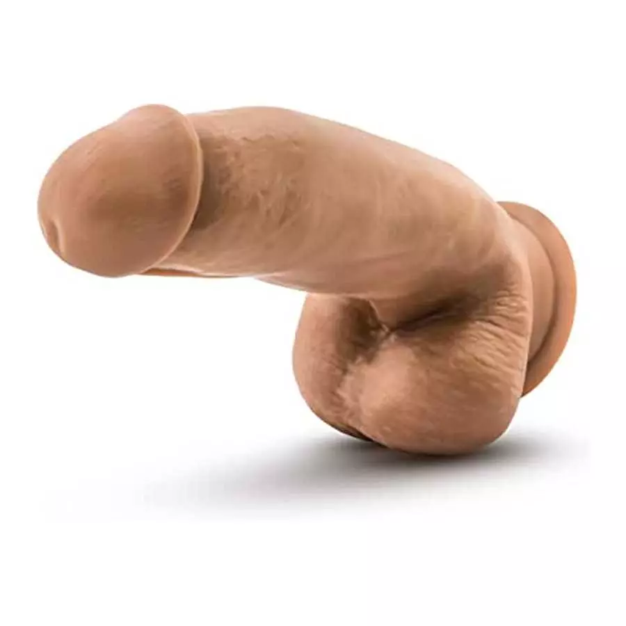 Blush Dr. Samuel - 7 Inch Platinum Cured Puria Silicone Dildo - Ultrasilk Smooth - 1.75" Thick Poseable Shaft - Strong Suction C