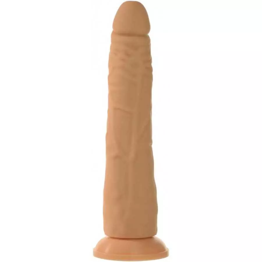 Naughty Realistic Silicone Dildo with Suction Cup, Adult Sex Toy, Slim, Beginner, Flesh, 7.5" Naughty Realistic Silicone Dildo with Suction Cup, Adult Sex Toy, Slim, Beginner, Flesh, 7.5"