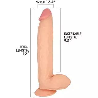 Thick Realistic Suction Cup Dildo Huge Dong Adult Sex Toy Thick Realistic Suction Cup Dildo Huge Dong Adult Sex Toy