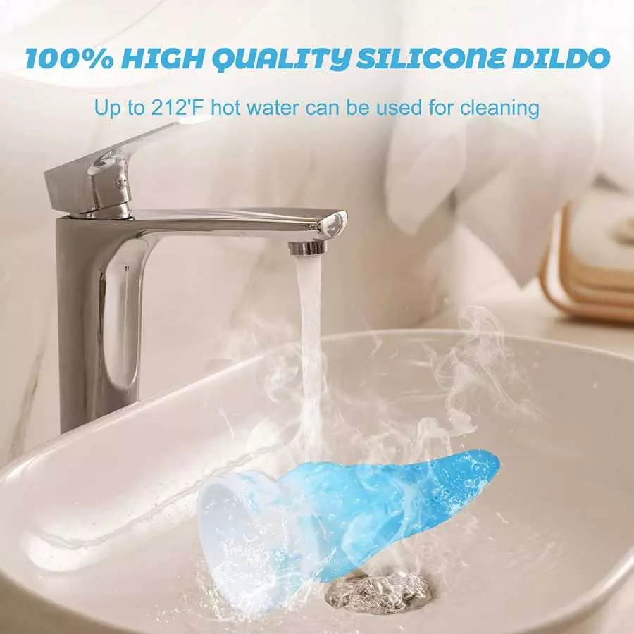 Tentacle Dildo Octopus Anal Plug Liquid Silicone, Seiecft Monster Dildo Adult Sex Toy with Strong Suction Cup for Vaginal G-Spot