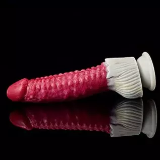 HAIHUANG Realistic Silicone Dildo 9 inch with Strong Suction Cup Anal Sex Toys, 1.0 Count