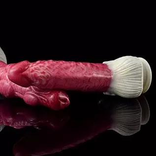 HAIHUANG Realistic Silicone Dildo 9 inch with Strong Suction Cup Anal Sex Toys, 1.0 Count