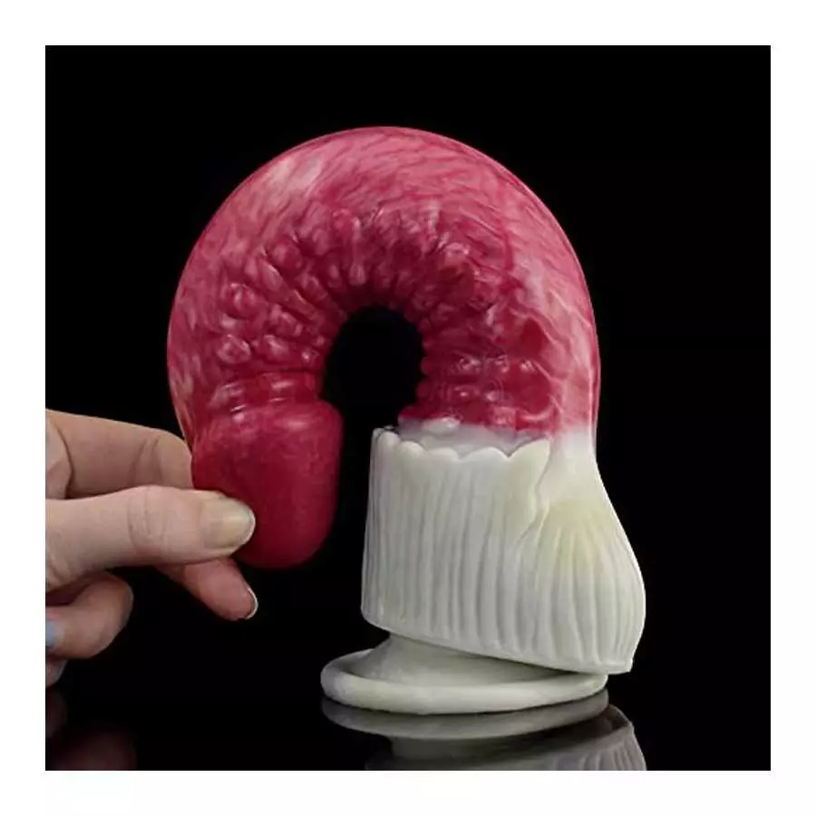 HAIHUANG Realistic Silicone Dildo 9 inch with Strong Suction Cup Anal Sex Toys, 1.0 Count