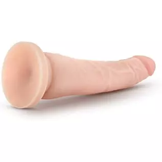 Blush Au Naturel - Mr. Slim 9 1/4 Inch Realistic Sensa Feel Flexi Shaft Dual Density Easy To Clean Long Dildo - Soft Flexible Su Blush Au Naturel - Mr. Slim 9 1/4 Inch Realistic Sensa Feel Flexi Shaft Dual Density Easy To Clean Long Dildo - Soft Flexible Su