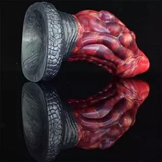 +7sueflly Huge Dildo Monster Dildo, 6.5 Silicone Dildo Suction Cup Dildo, Soft Flexible Prostate Dildo Anal Massager, G-Spot Dil