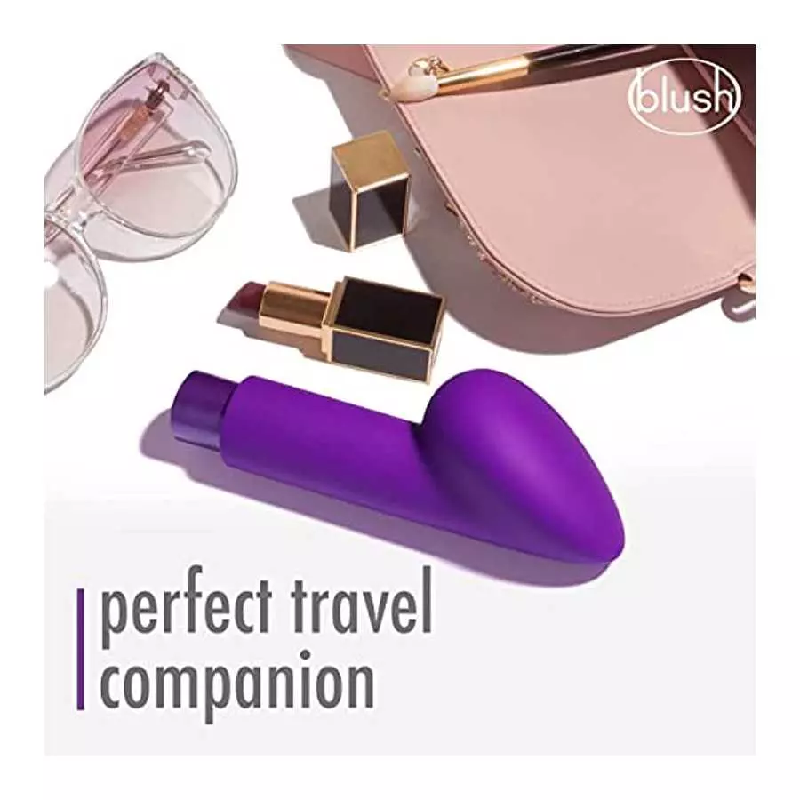 Noje B4 - Puria Silicone Rechargeable Vibrator for External, Clitoral Pleasure - 10 Vibrating Modes - Ultrasilk Smooth - Rumblet