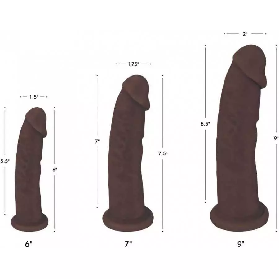 Silexpan Hypoallergenic Silicone Dildo - 6 Inch