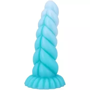 8.26inch Realistic Monster Suction Cup Dildo for Hands-Free Play, Exotic Thick Dragon Silicone Anal Plug Dildo Sex Toys for Wome