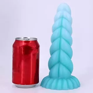 8.26inch Realistic Monster Suction Cup Dildo for Hands-Free Play, Exotic Thick Dragon Silicone Anal Plug Dildo Sex Toys for Wome