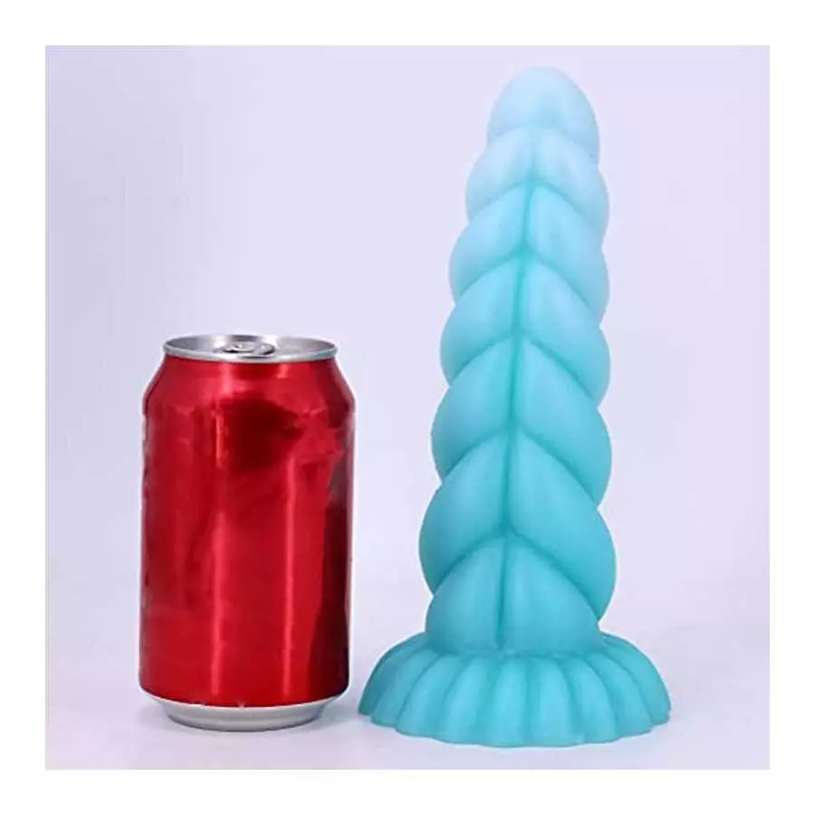 8.26inch Realistic Monster Suction Cup Dildo for Hands-Free Play, Exotic Thick Dragon Silicone Anal Plug Dildo Sex Toys for Wome