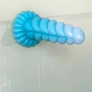 8.26inch Realistic Monster Suction Cup Dildo for Hands-Free Play, Exotic Thick Dragon Silicone Anal Plug Dildo Sex Toys for Wome