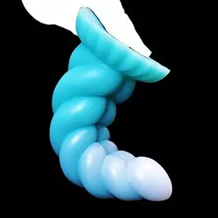 8.26inch Realistic Monster Suction Cup Dildo for Hands-Free Play, Exotic Thick Dragon Silicone Anal Plug Dildo Sex Toys for Wome
