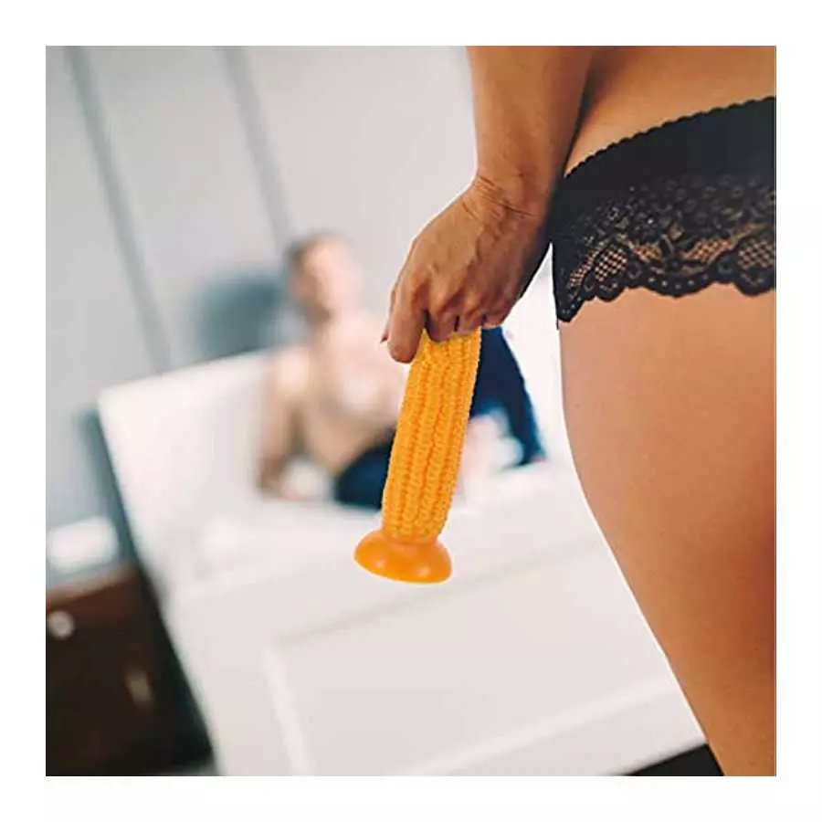 PRETYZOOM Silicone Dildo Simulation Corn Anal Dildo Realistic Huge with Suction Cup Anal Plugs Giant Anal Toy Couple