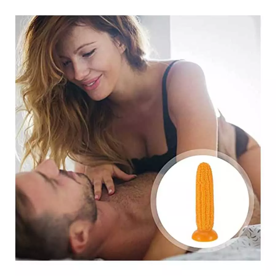 PRETYZOOM Silicone Dildo Simulation Corn Anal Dildo Realistic Huge with Suction Cup Anal Plugs Giant Anal Toy Couple