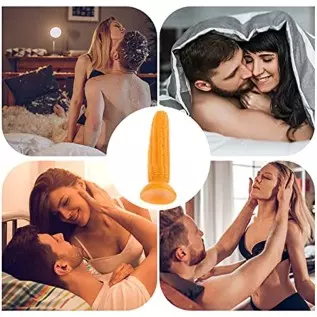 PRETYZOOM Silicone Dildo Simulation Corn Anal Dildo Realistic Huge with Suction Cup Anal Plugs Giant Anal Toy Couple