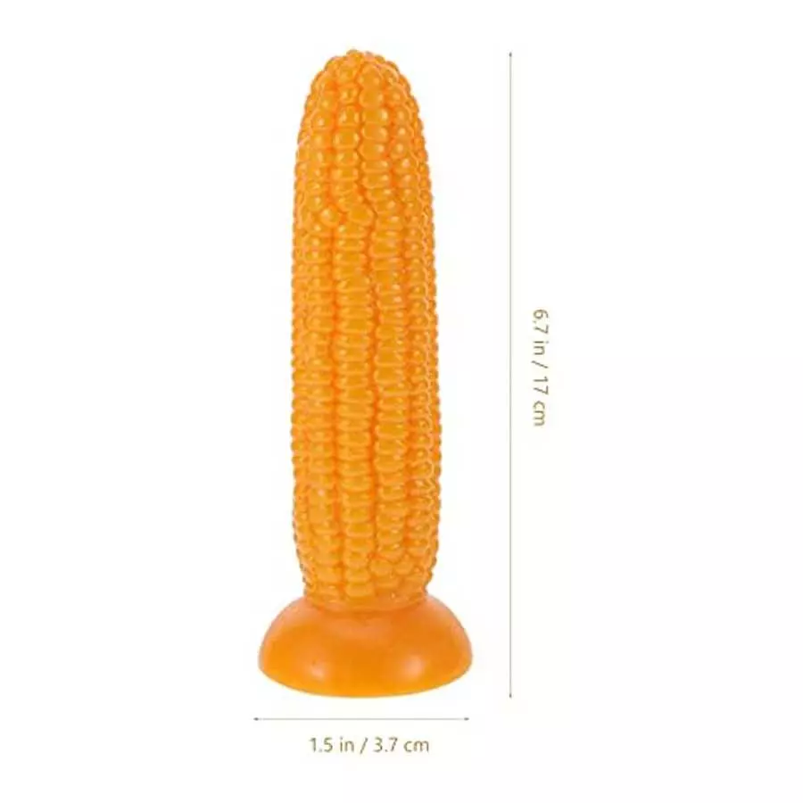PRETYZOOM Silicone Dildo Simulation Corn Anal Dildo Realistic Huge with Suction Cup Anal Plugs Giant Anal Toy Couple