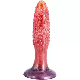 7.8 inch Realistic Dragon Anal Dildo with Suction Cup, Thick Silicone Corn Anal Plug Adult Toys for Women and Men Couples