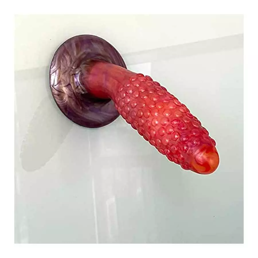 7.8 inch Realistic Dragon Anal Dildo with Suction Cup, Thick Silicone Corn Anal Plug Adult Toys for Women and Men Couples