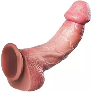 Realistic Dildos, Huge Penis with Strong Suction Cup for Hands-Free Play, G-Spot Stimulation Dildos Adult Sex Toys for Women and